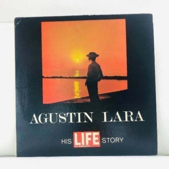 LP Agustin Lara ‎– His Life Story Vinyl Record